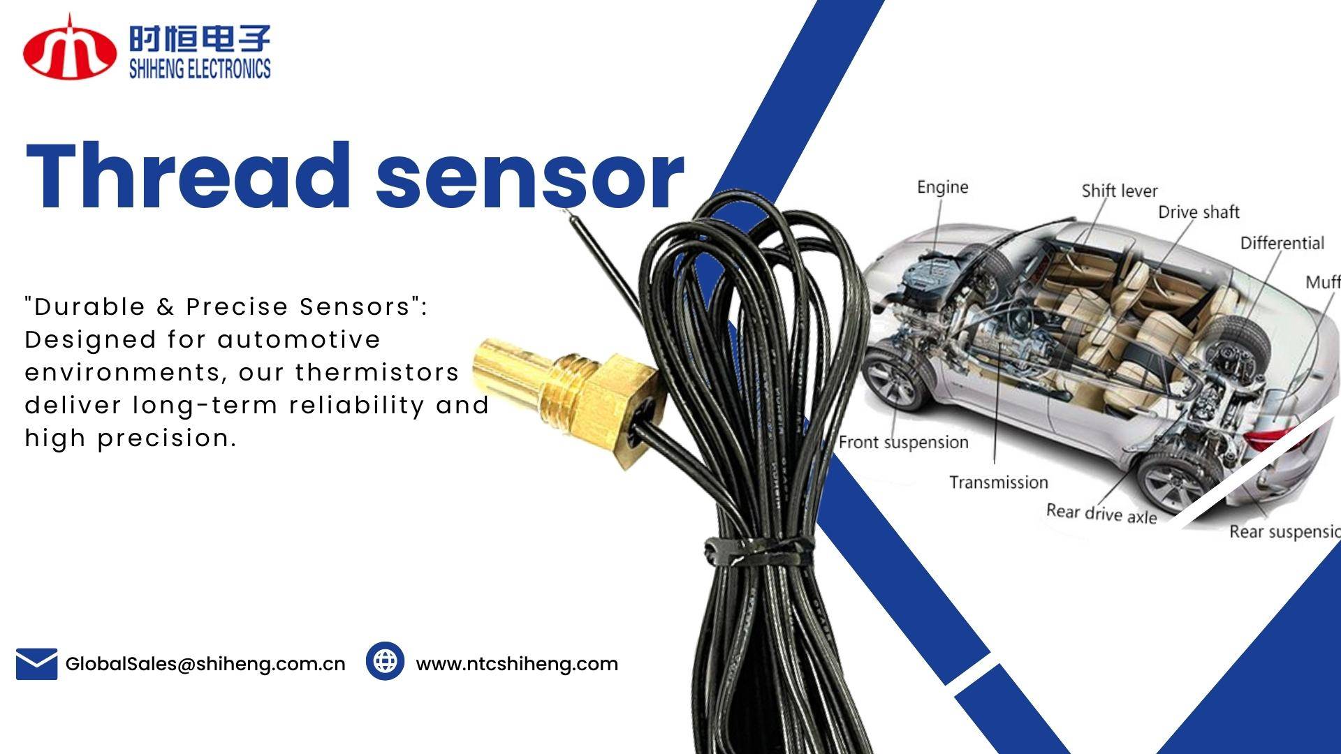 NTC Thermistors for Automotive Transmissions 