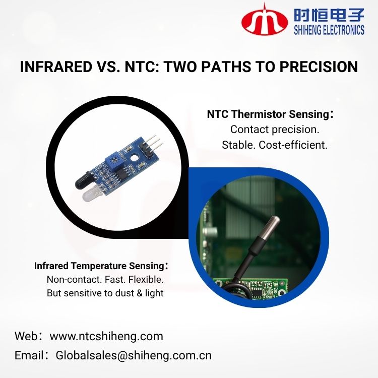 Infrared Temperature Measurement vs. NTC Thermistors: Which Solution Truly Fits Your Design?