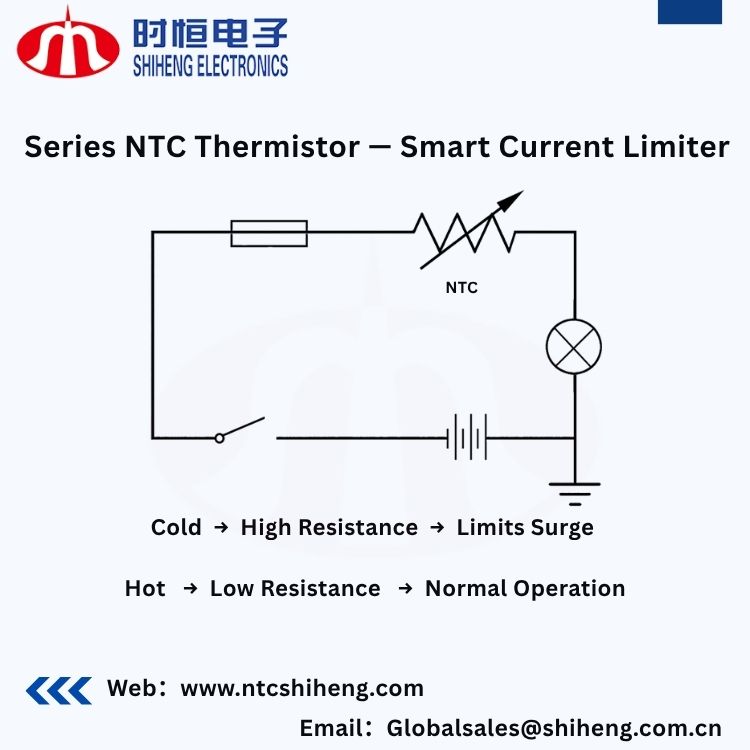 Why NTC Thermistors Are Used in Series | Power Surge Protection Guide？